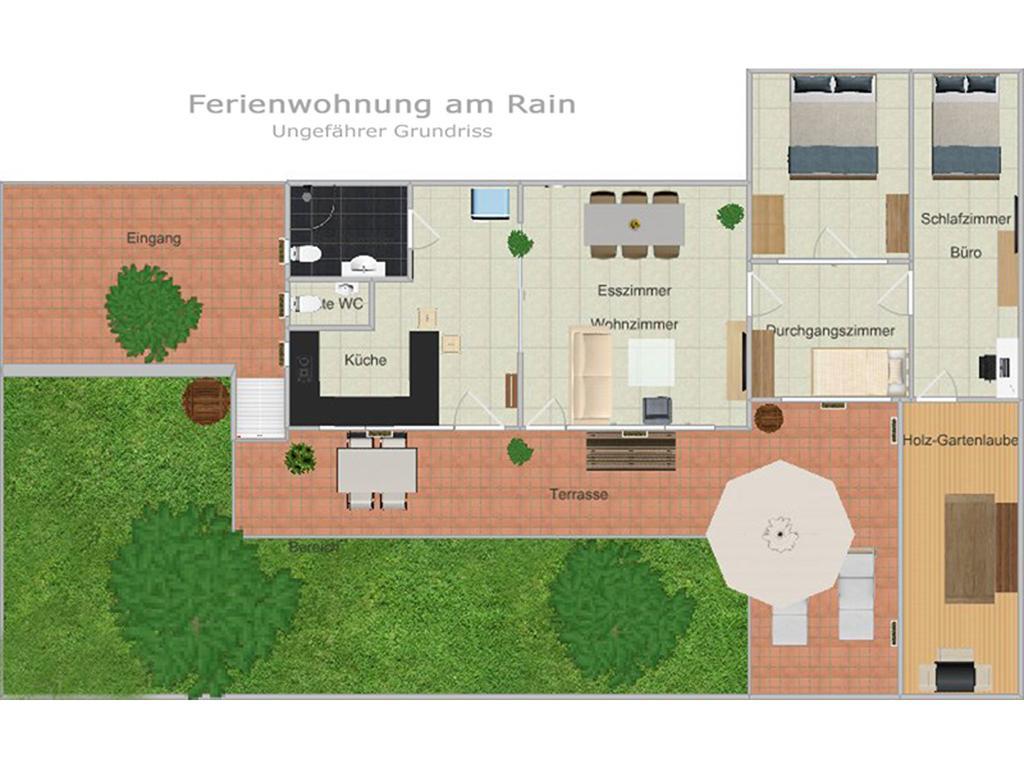 Ferienwohnung Am Rain Винден-им-Эльцталь Экстерьер фото